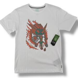 Volcom Tetsunori Tawaraya Dragon T Shirt Big Boys Size Large 12